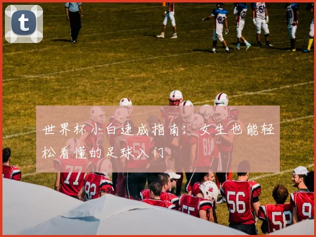 世界杯小白速成指南：女生也能轻松看懂的足球入门