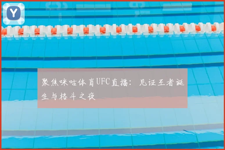 聚焦咪咕体育UFC直播：见证王者诞生与格斗之夜
