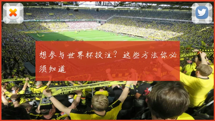 想参与世界杯投注?这些方法你必须知道